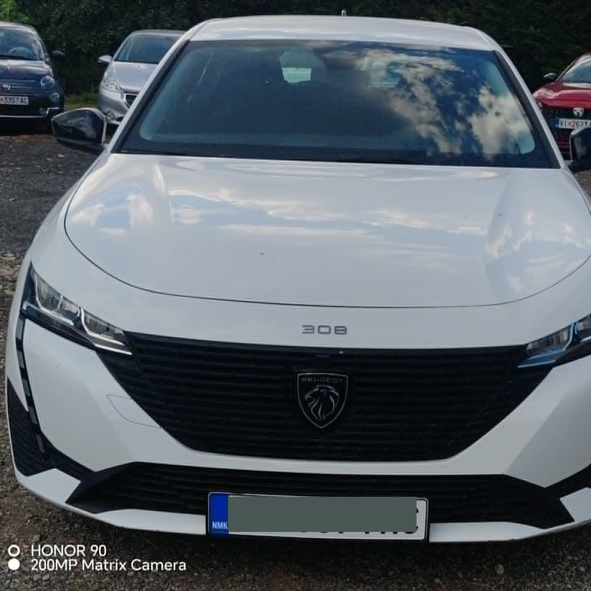 PEUGEOT 308 WHITE 2022